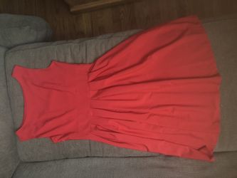 Red dress