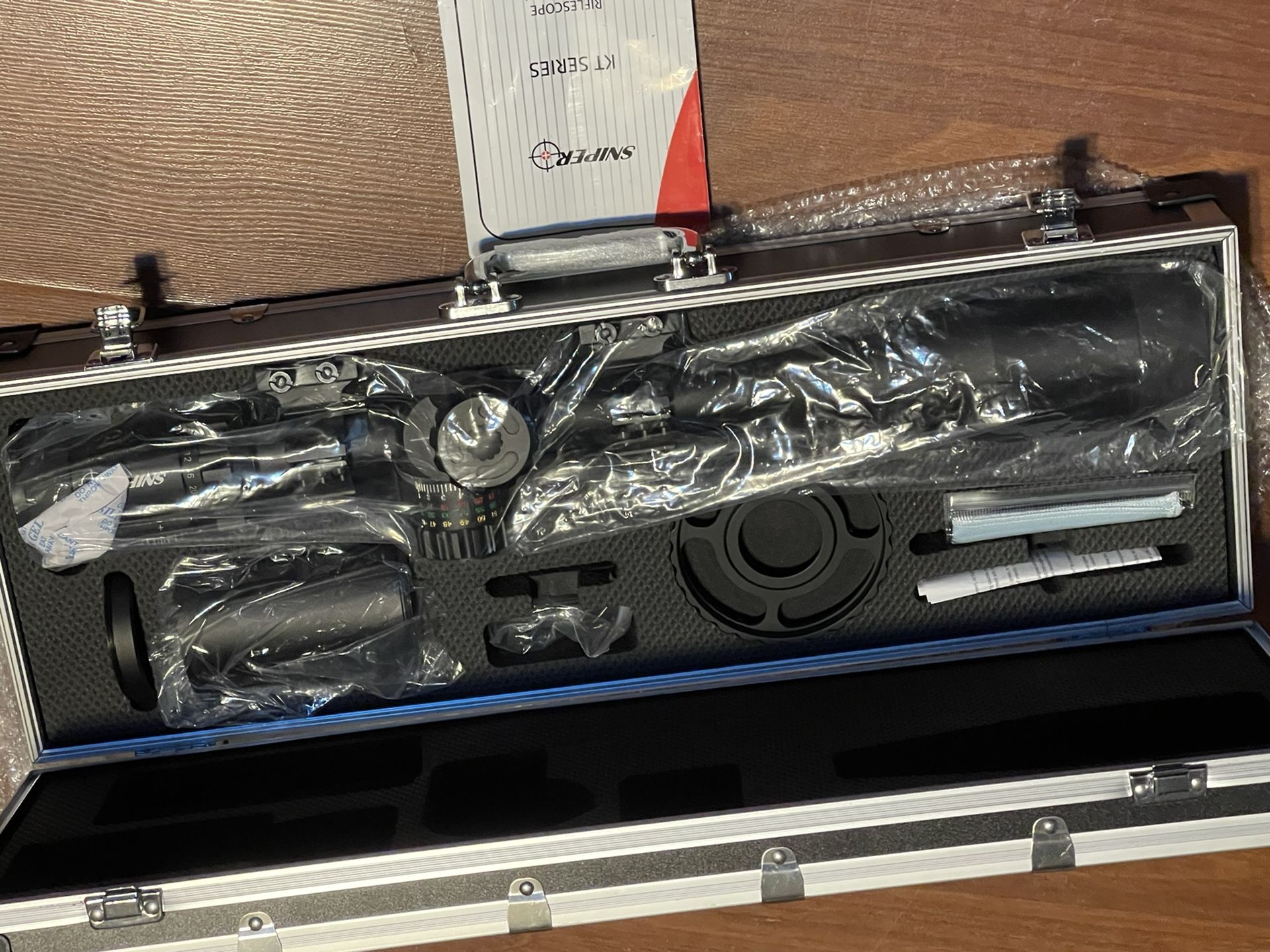 SNIPER scope KTS Series 12 12x60x60
