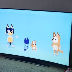 65" Samsung 4K QLED Curved TV