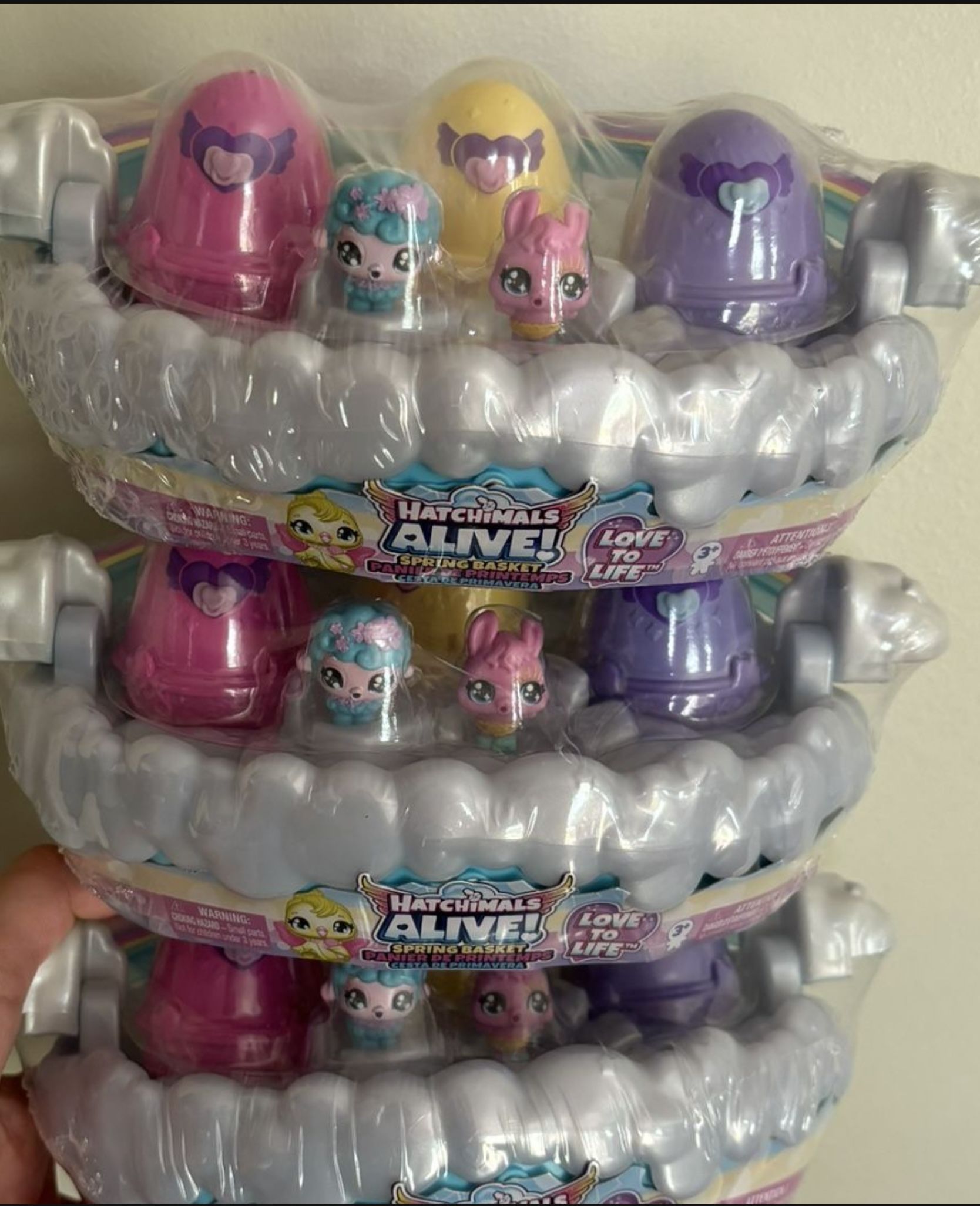 Hatchimals Basket New Each $12