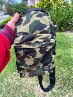 A Bathing Ape Camo Shoulder Bag