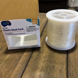 Clear Elastic Bead Cord For Bracelet Making 