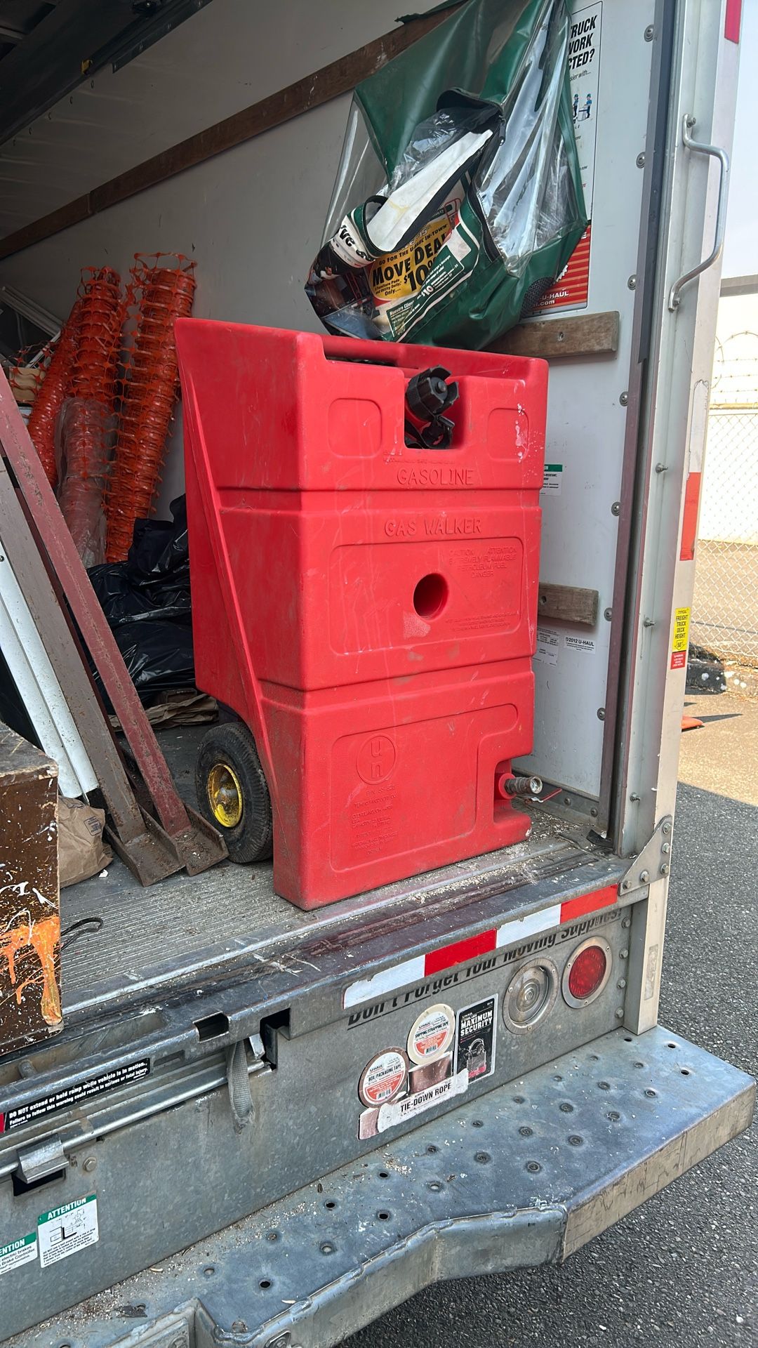 25gal Gas Caddy Or Gas Walker missing The Hose And Handle