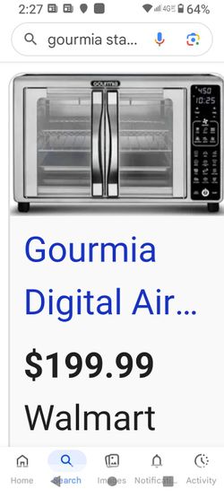 gourmia stainless steel air fryer