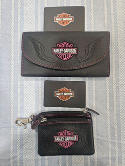 Harley Davidson wallet and coin purse