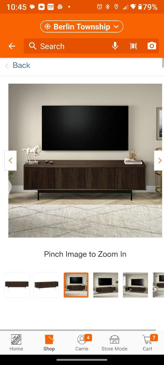 TV Stand, 70"