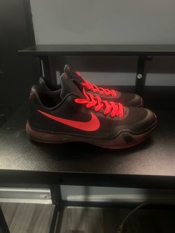 Nike Kobe 10 Bright Crimson GS Size 7Y Used