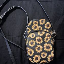Small sunflower purse