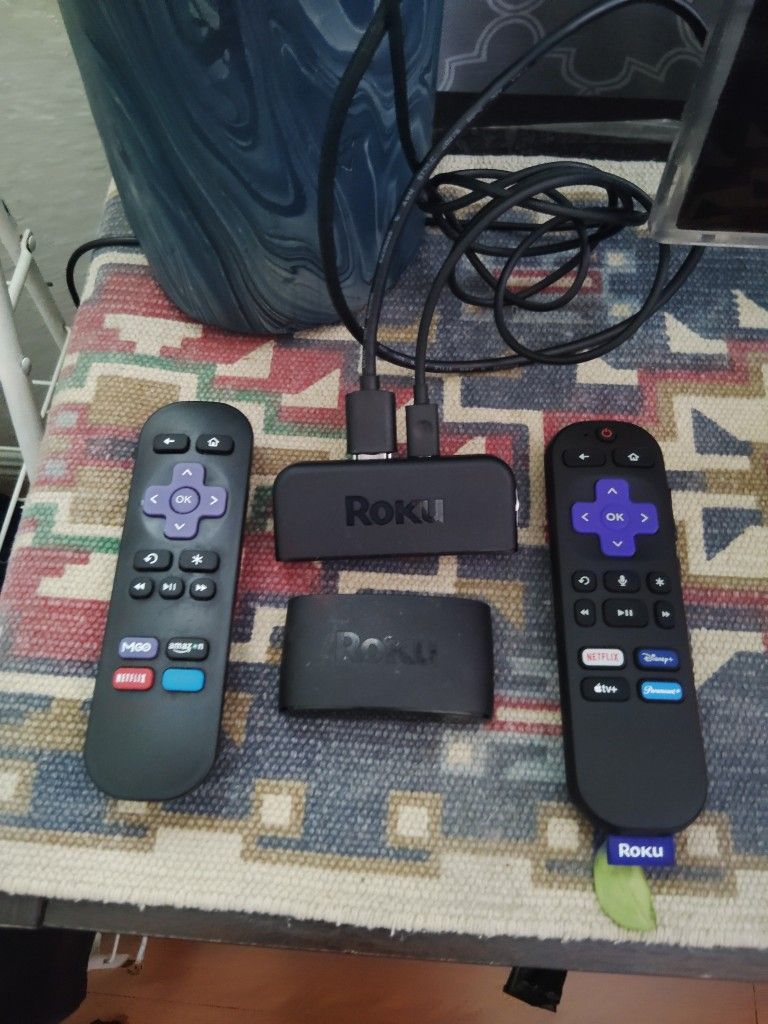 2 Roku Express With Remote Control $60 Both