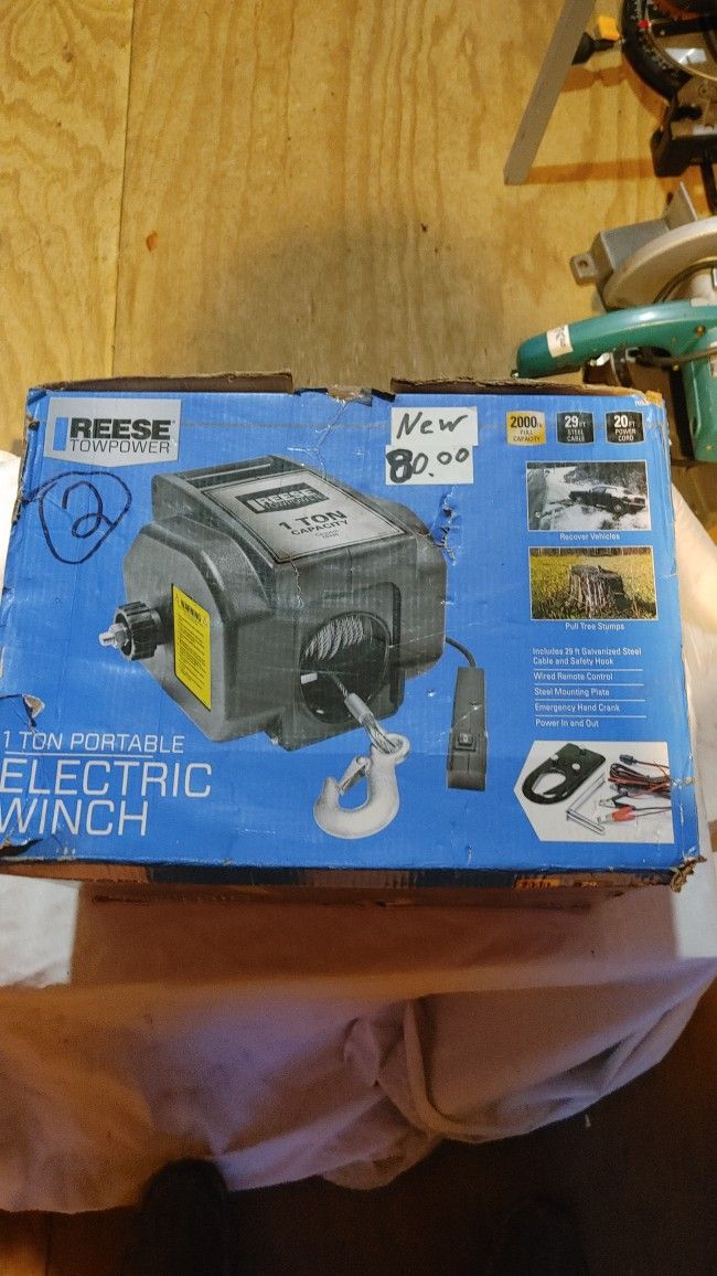 New Winch 1 Ton