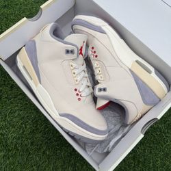 Jordan 3 “Muslin” Size 8.5