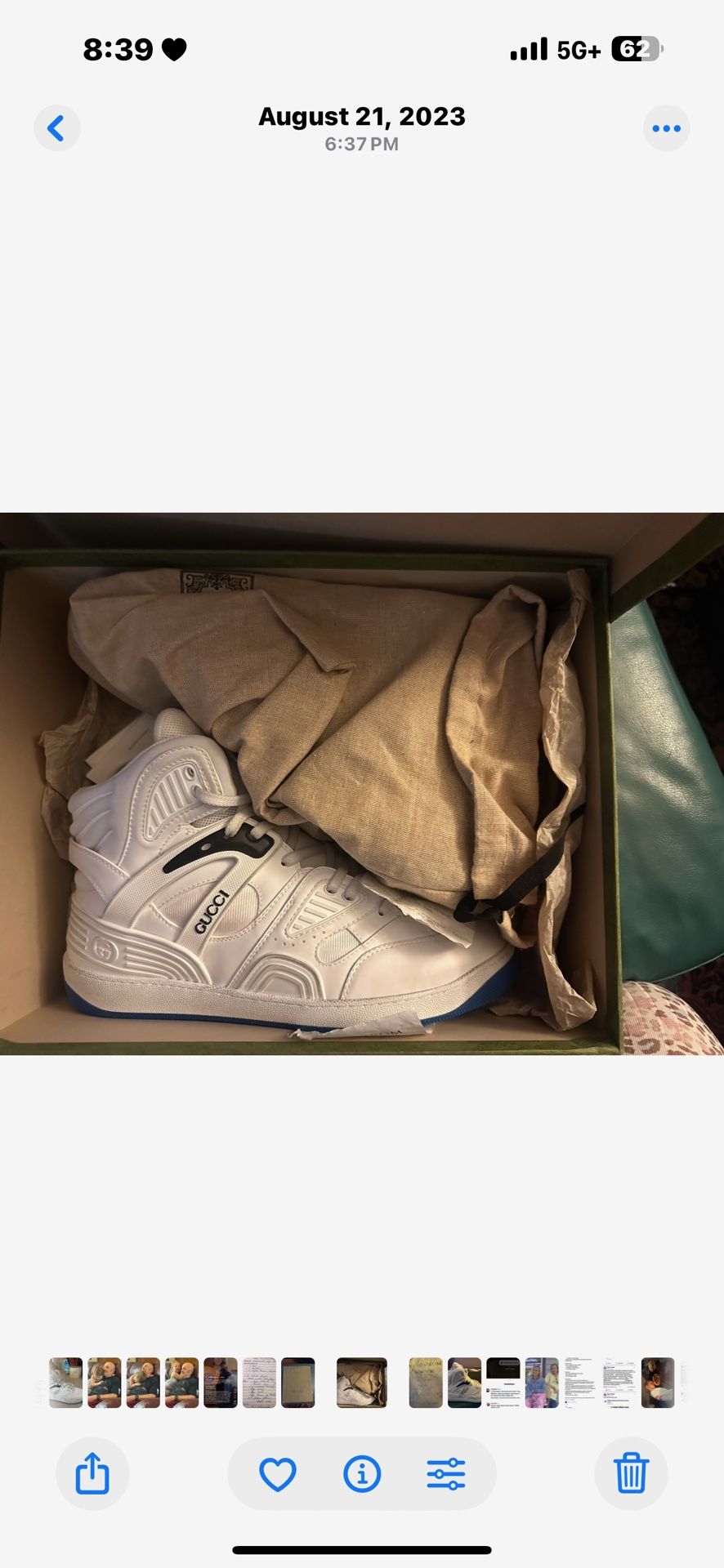 Brand New Gucci Shoes Men’s Size 10