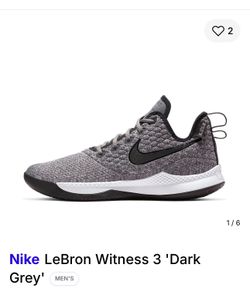 Nike Lebron Witness 3 Dark grey Shoes