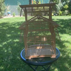 Bamboo Bird Cage