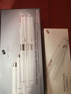 T3 Whirl Trio And Single Pass Compact Flat Iorn . Brand New!