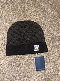Black Lv Beanie 