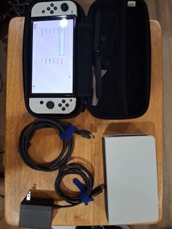 OLED Nintendo Switch + 1TB Memory + Retroflag Controller (Hall Effect) $250 OBO
