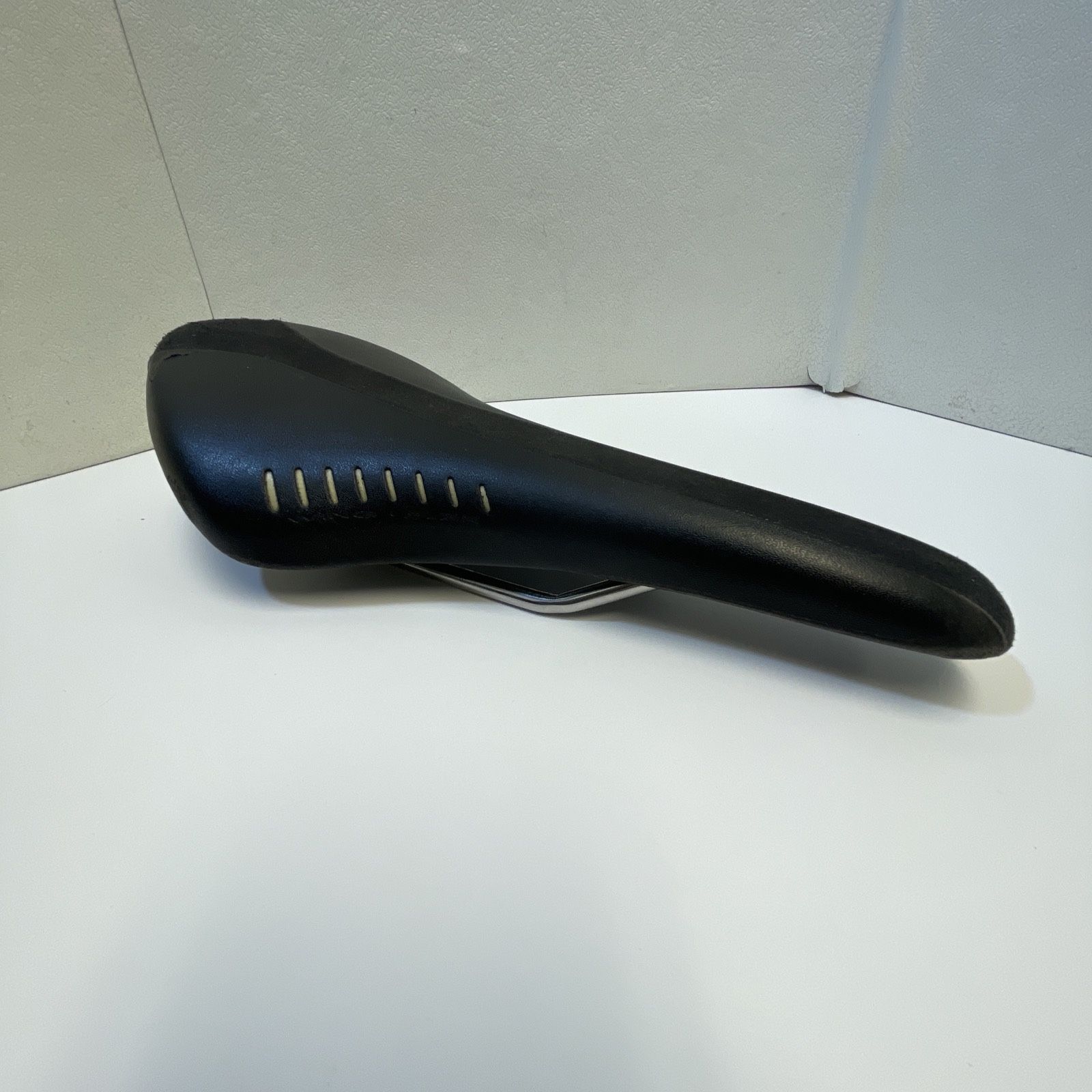 Vintage Fizik Wing Flex Seat Saddle Racing Italy Carbon - Fizik Rail - Black
