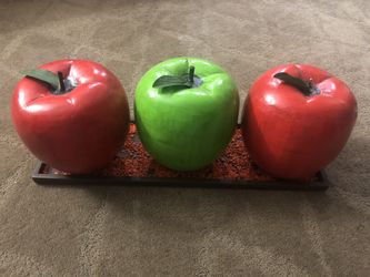 Ceramic Apple Centerpiece