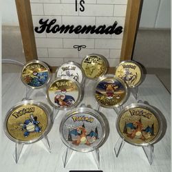 Pokemon Coins & more items ebay page @tony_300s