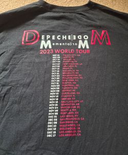 Depeche Mode 2023 tour long sleeve T shirt