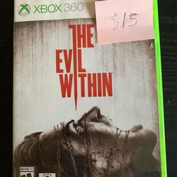 The Evil Within: Xbox 360 game