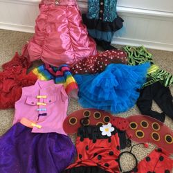 Girl Dress Up Lot Halloween Dance