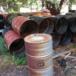 55 Gallon Burn Barrels 
