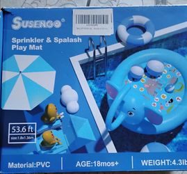 Sprinkler and Splash Play Mat