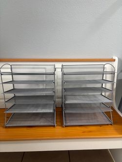 Mesh Desk Organizers (Set of 2)
