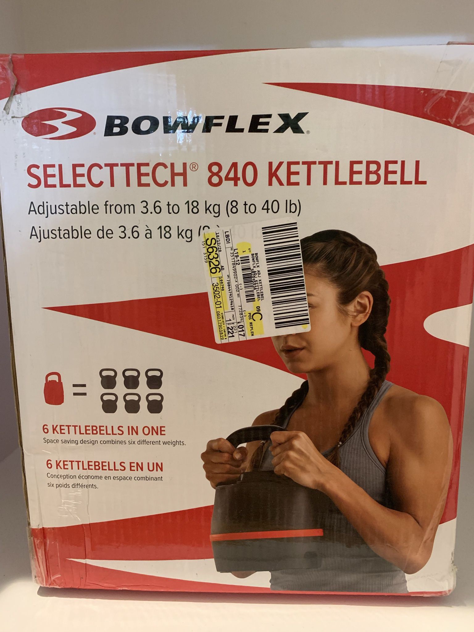 Bowflex Adjustable Kettlebell