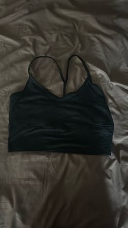 green sports bra