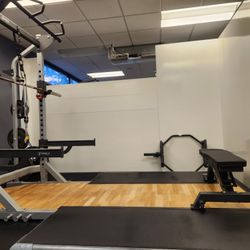 Commercial Full Deadlift Platform And Rack 