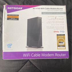 NETGEAR AC1750 Wi-Fi Cable Modem Router