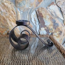 Votive/Tealight Metal Candle Holders -Set Of 2