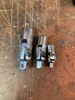 3 Piece Universal Joint Set , socket