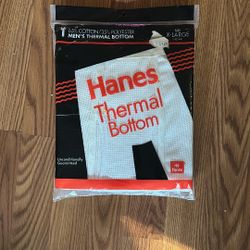 90’s  Hanes Thermal Bottom 