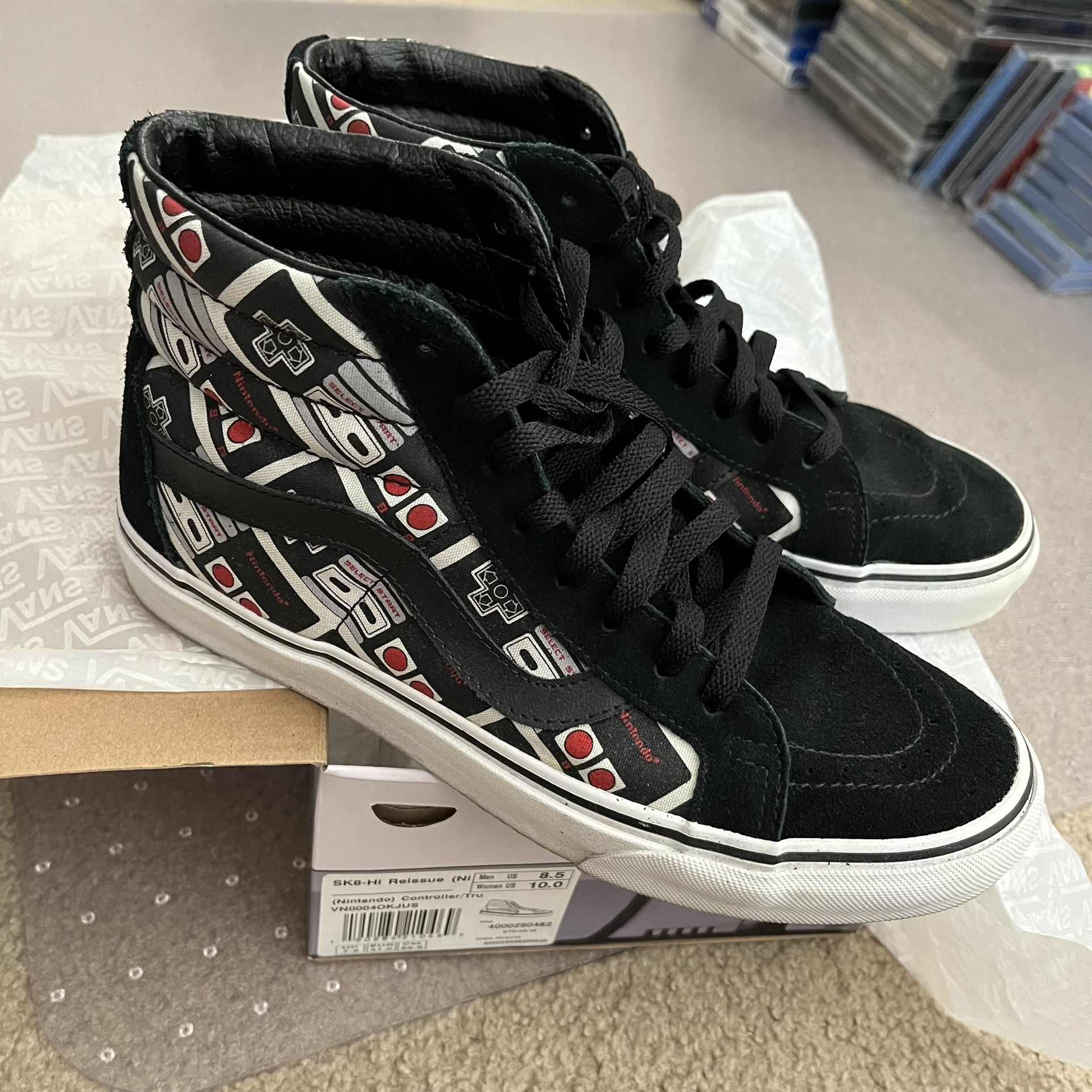 VANS Sk8-Hi Reissue x Nintendo Sneakers