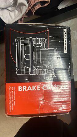 Passenger side brake caliper