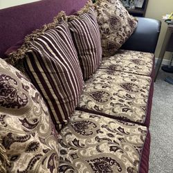 Elegant and Sturdy Wooden Sofa