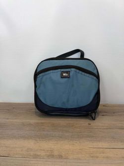 REI Vintage Travel Organizer Toiletry Bag Blue