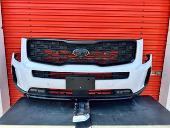 2020 -2021 -2022 KIA TELLURIDE FRONT BUMPER COMPLETO OEM