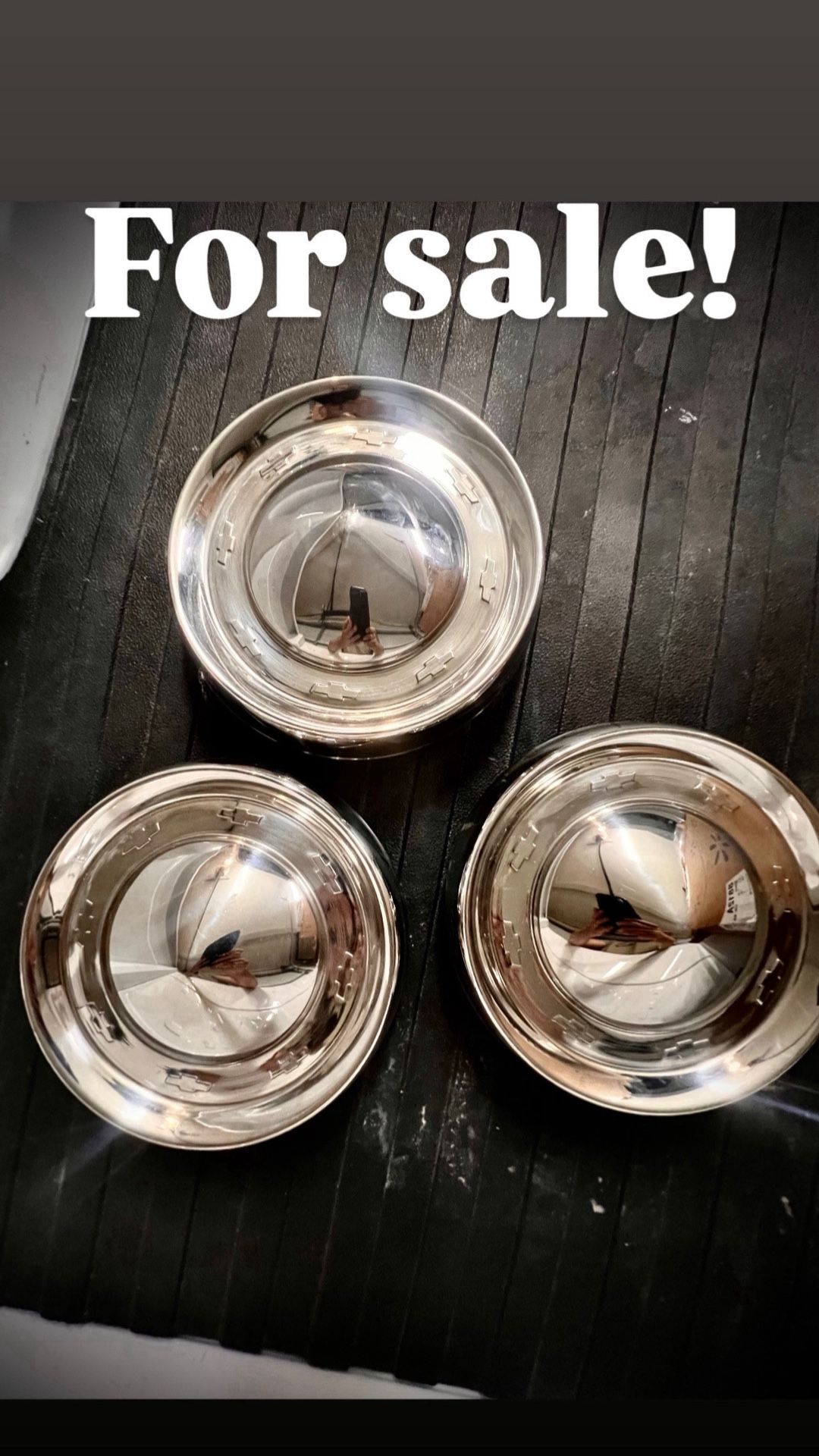 1955 Chevy Truck hubcaps 