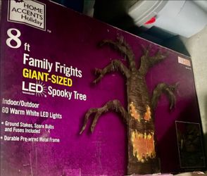 Home Accents Holiday 8 ft LED Spooky Tree