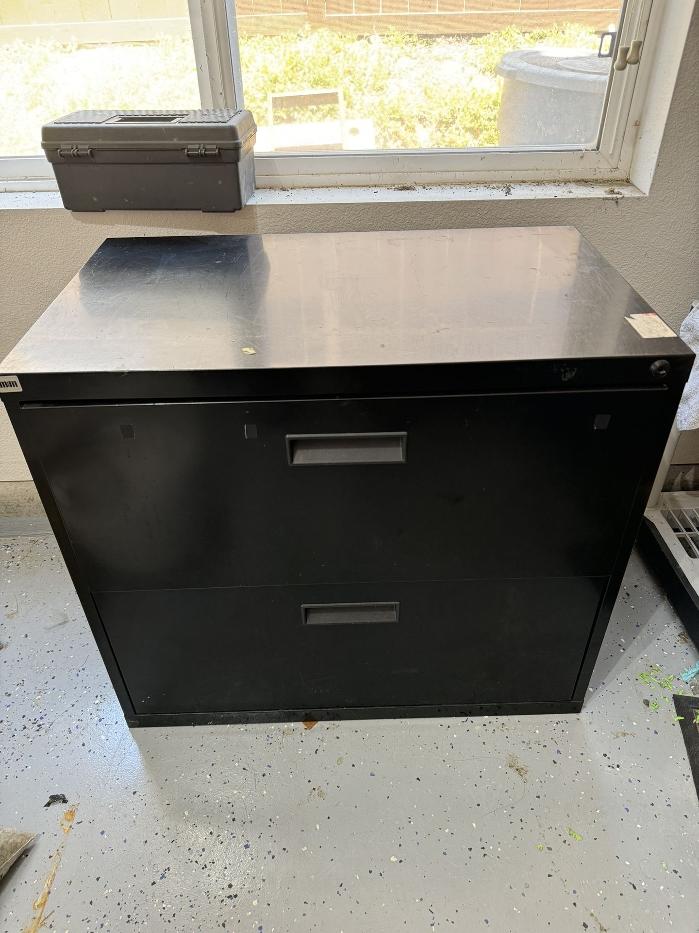Black Metal File Cabinet In Chula Vista