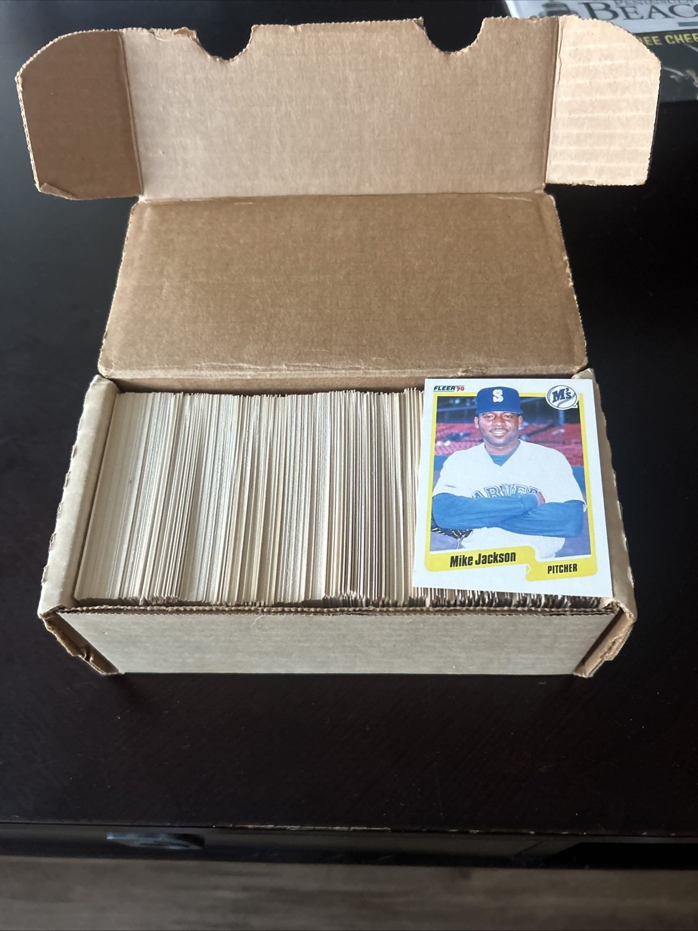 90 Fleer Baseball Cards *incomplete*