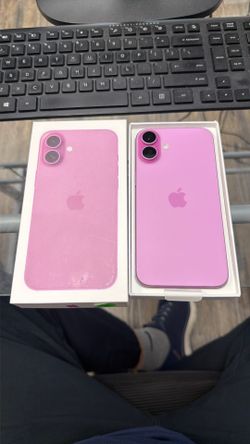 Unlocked iPhone 16 plus Pink 128GB Great Shape 