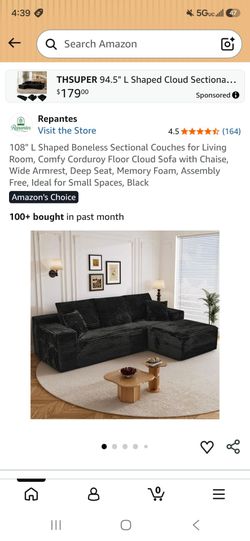 Boneless sofa