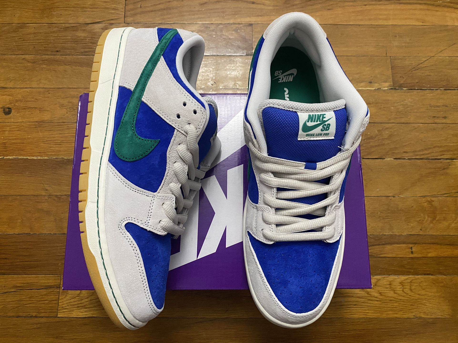 Size 12 - Nike Dunk SB Low Hyper Royal Malachite Blue Green Men’s
