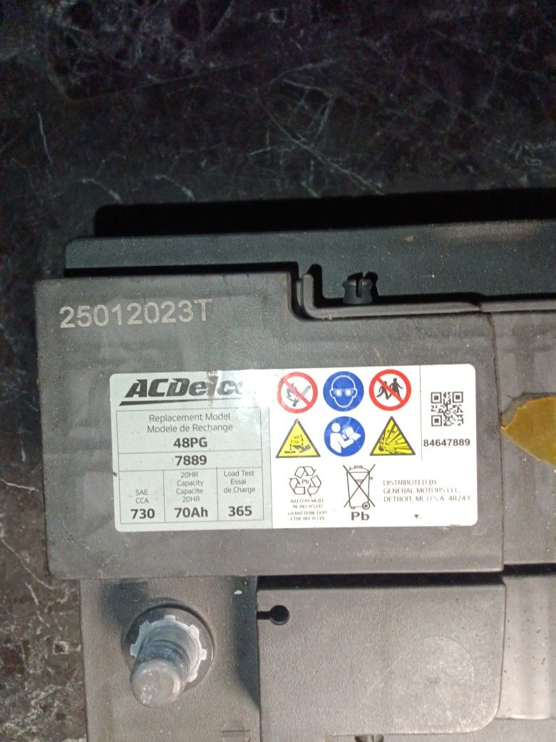 ACDelco  Cca 730 70 Ah